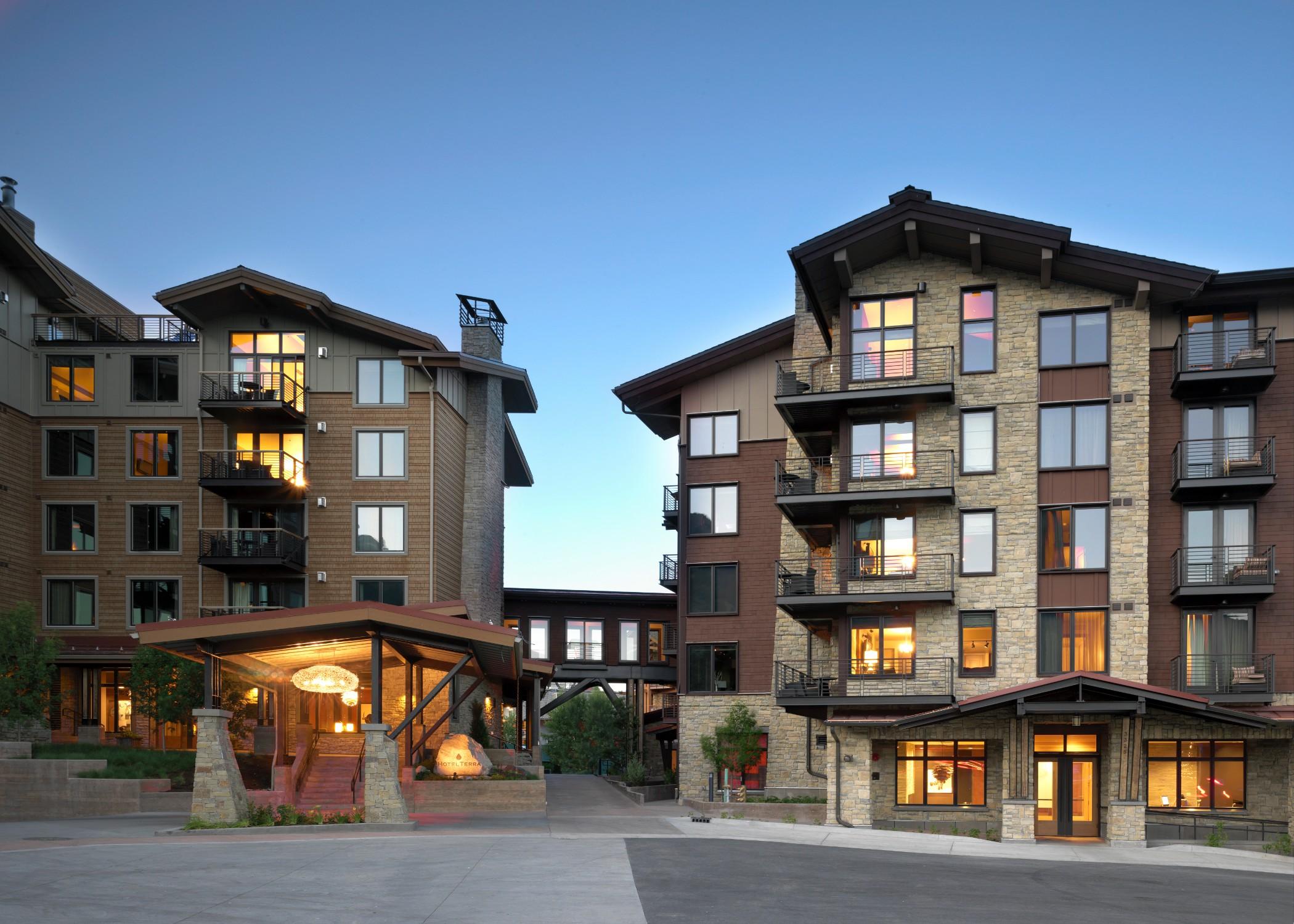 Hotel Terra Jackson Hole, A Noble House Resort Teton Village Exterior photo